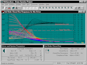 About Winspeakerz Loudspeaker Design Software For Windows